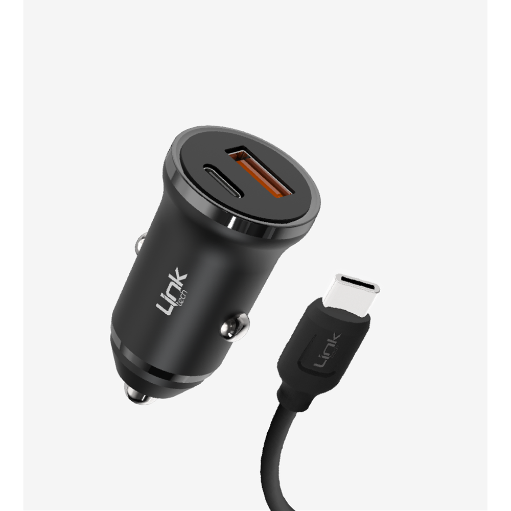 LİNKTECH ECO C486E 30W PD+USB TYPE-C ARAÇ SET