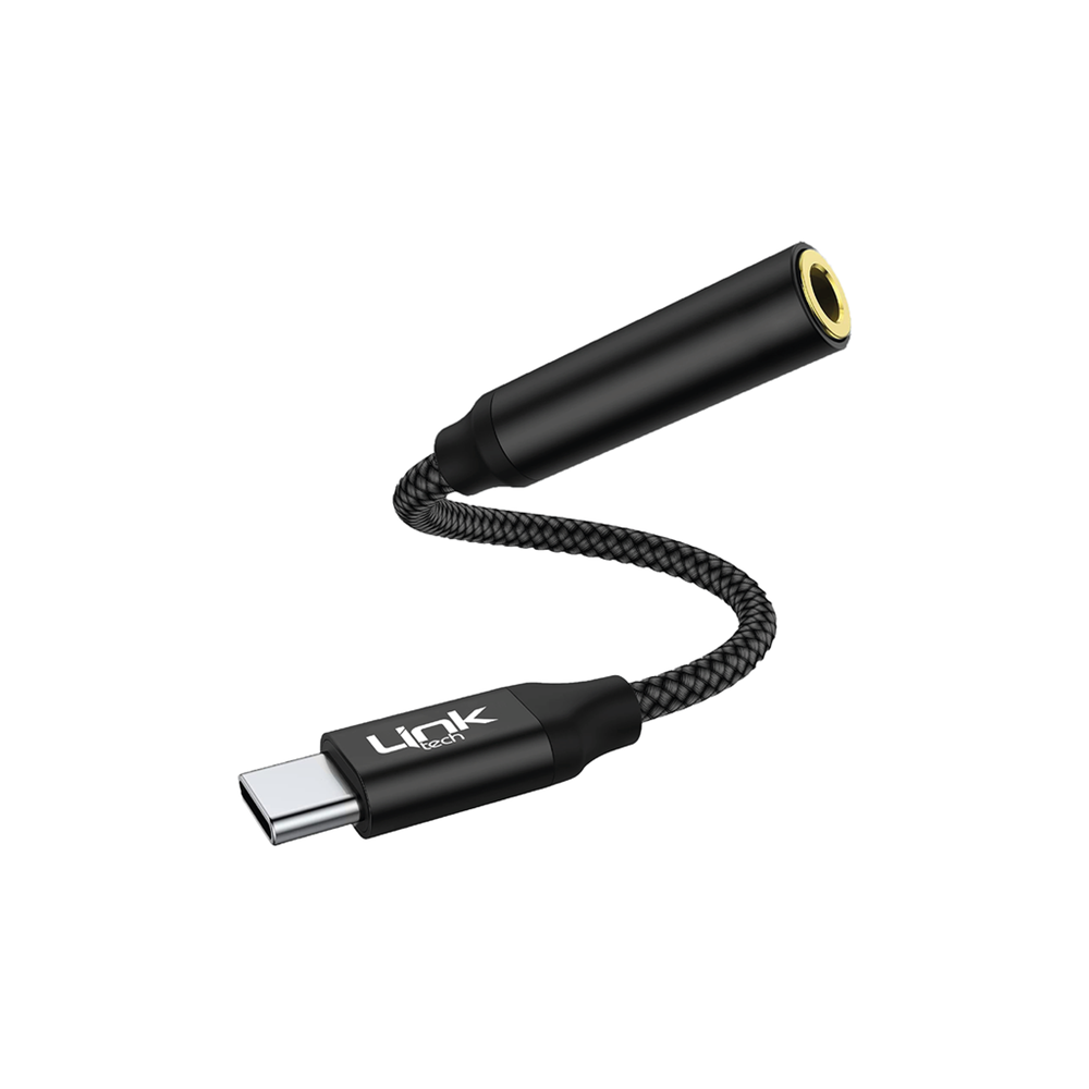 LİNKTECH A195 SİYAH TYPE-C TO AUX ÇEVİRİCİ