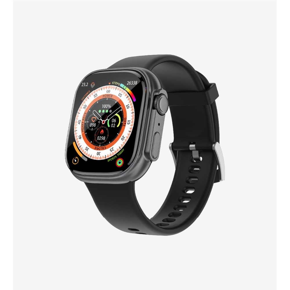 LİNKTECH S92 SİYAH PREMİUM AKILLI SAAT