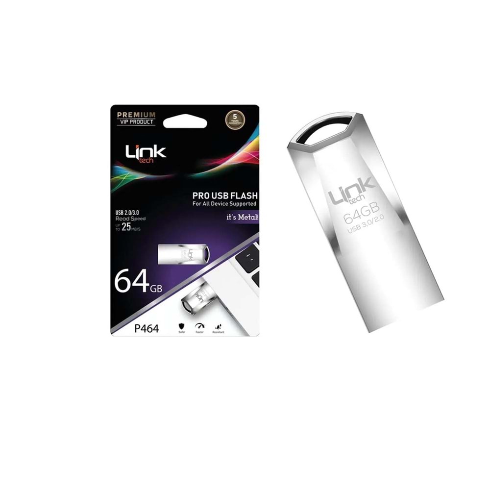 LİNKTECH P464 64 GB PRO FLASH BELLEK