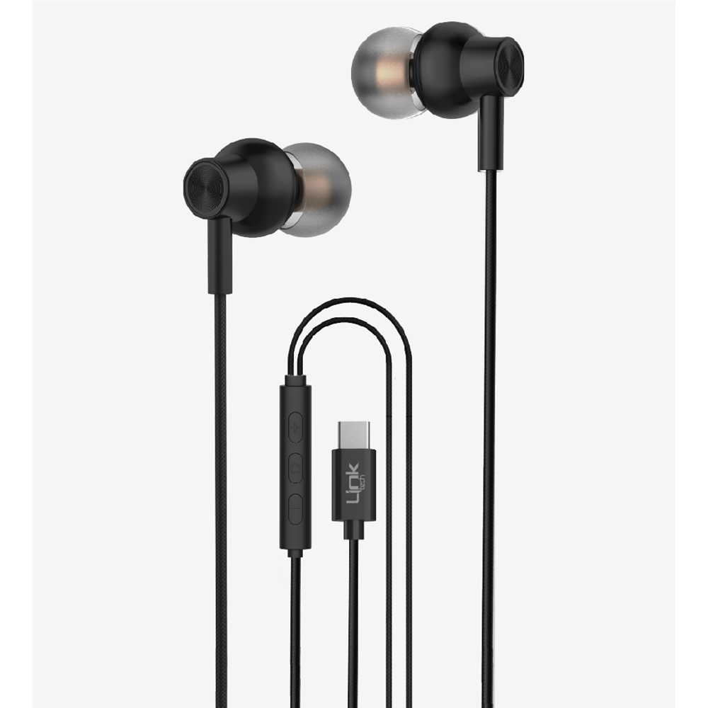 LİNKTECH H72 SİYAH TYPE-C KULAKLIK