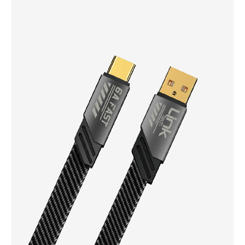 LİNKTECH K470 SİYAH TYPE-C KABLO