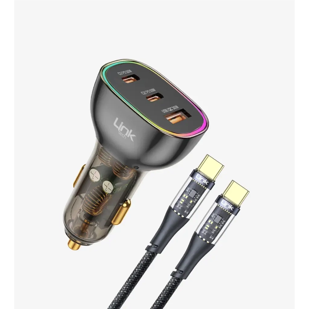 LİNKTECH C508 80W TYPE-C TO TYPE-C ARAÇ SET