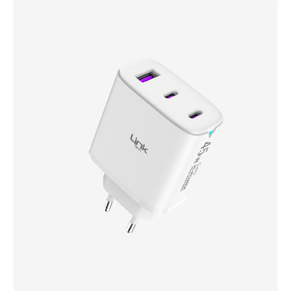 LİNKTECH C317 BEYAZ 45W PD BAŞLIK