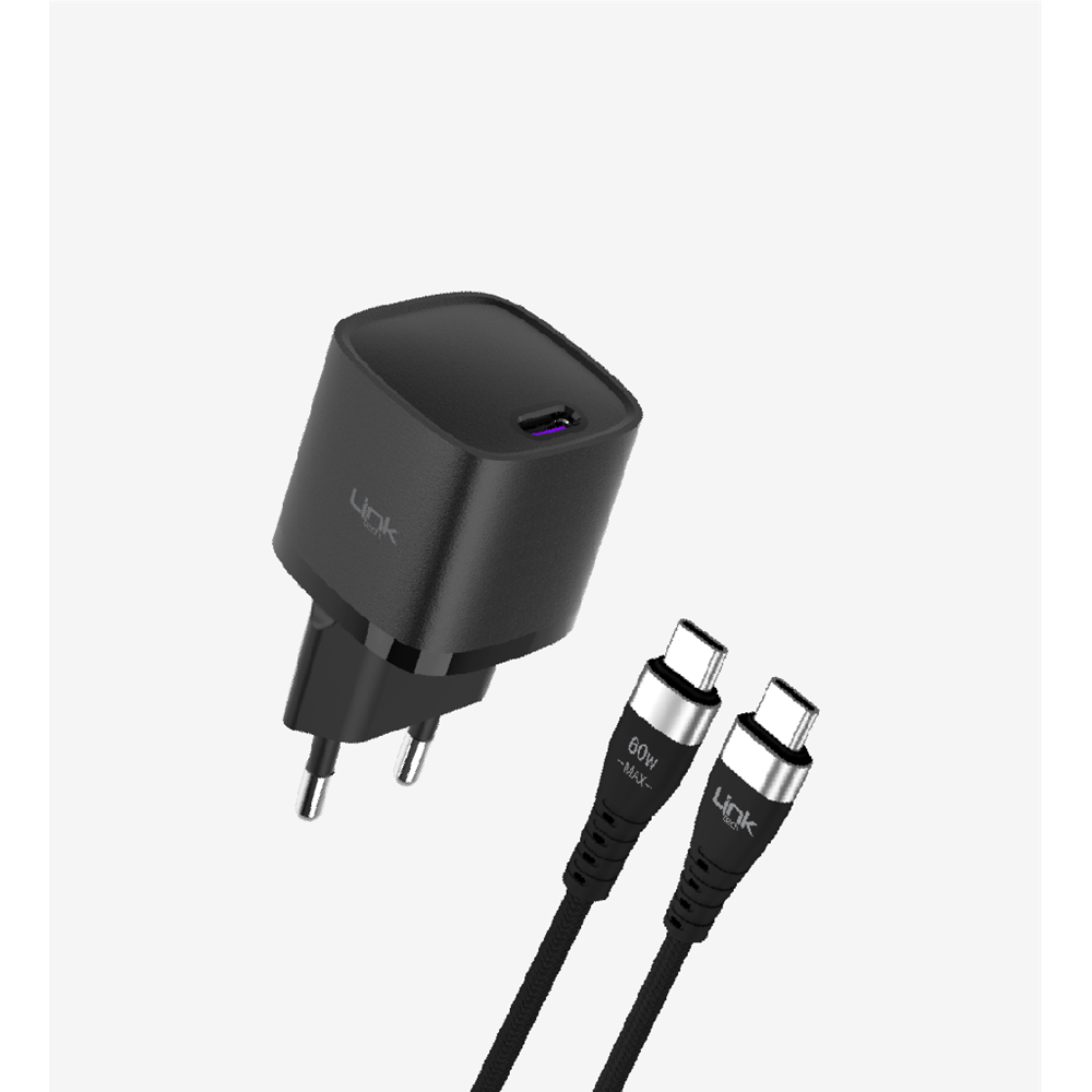 LİNKTECH KVK G844 25W TYPE-C TO TYPE-C SET