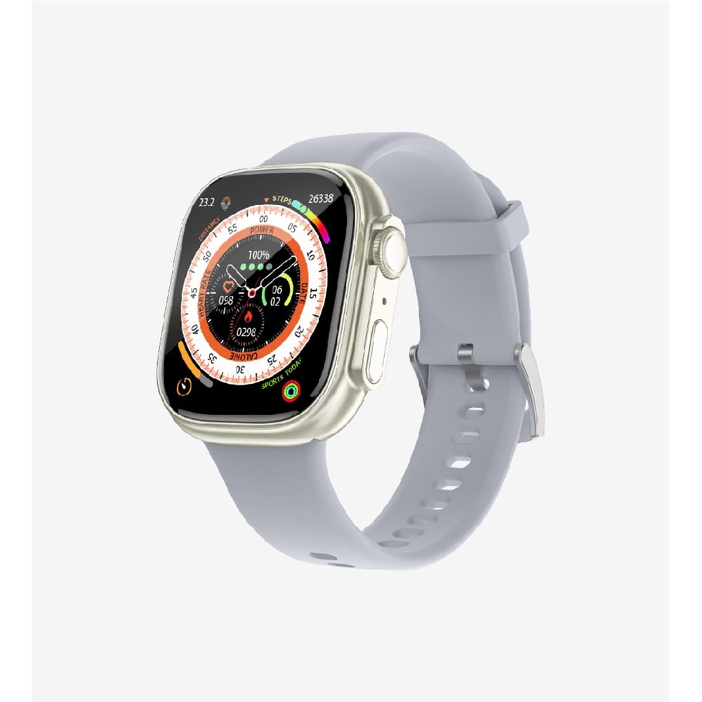 LİNKTECH S92 GRİ PREMİUM AKILLI SAAT