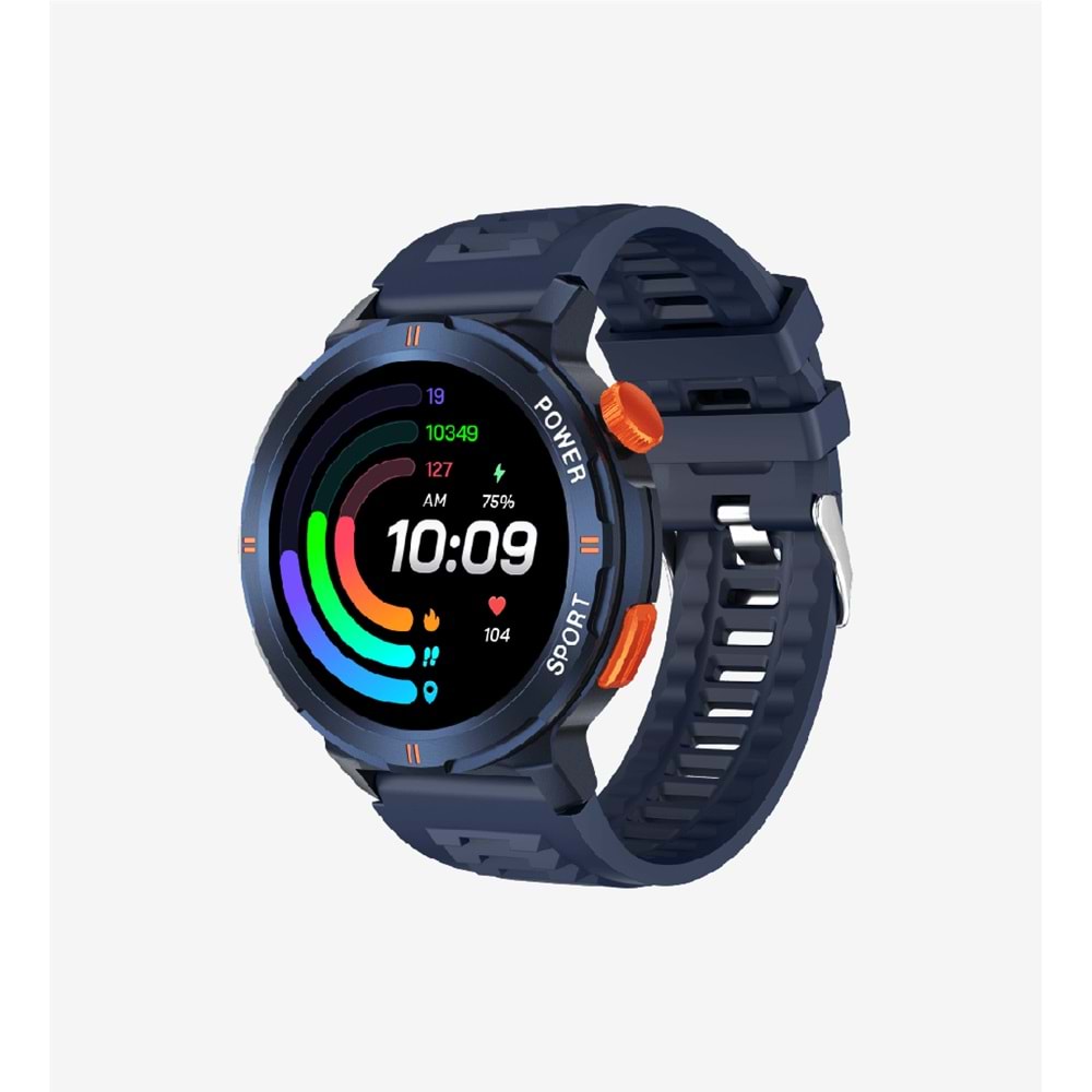 LİNKTECH S93 LACİVERT PREMİUM AKILLI SAAT