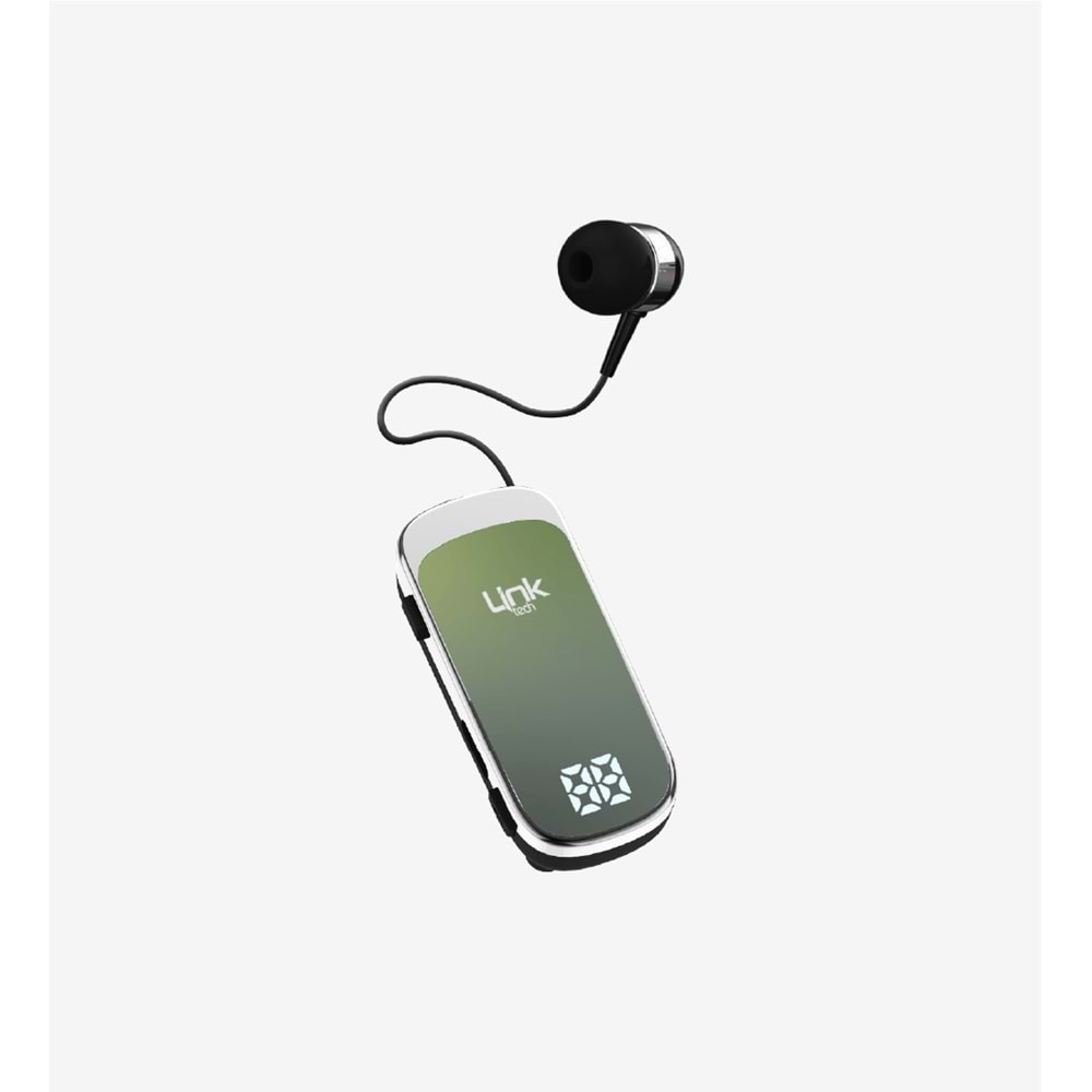 LİNKTECH V81 YEŞİL MAKARALI BLUETOOTH KULAKLIK