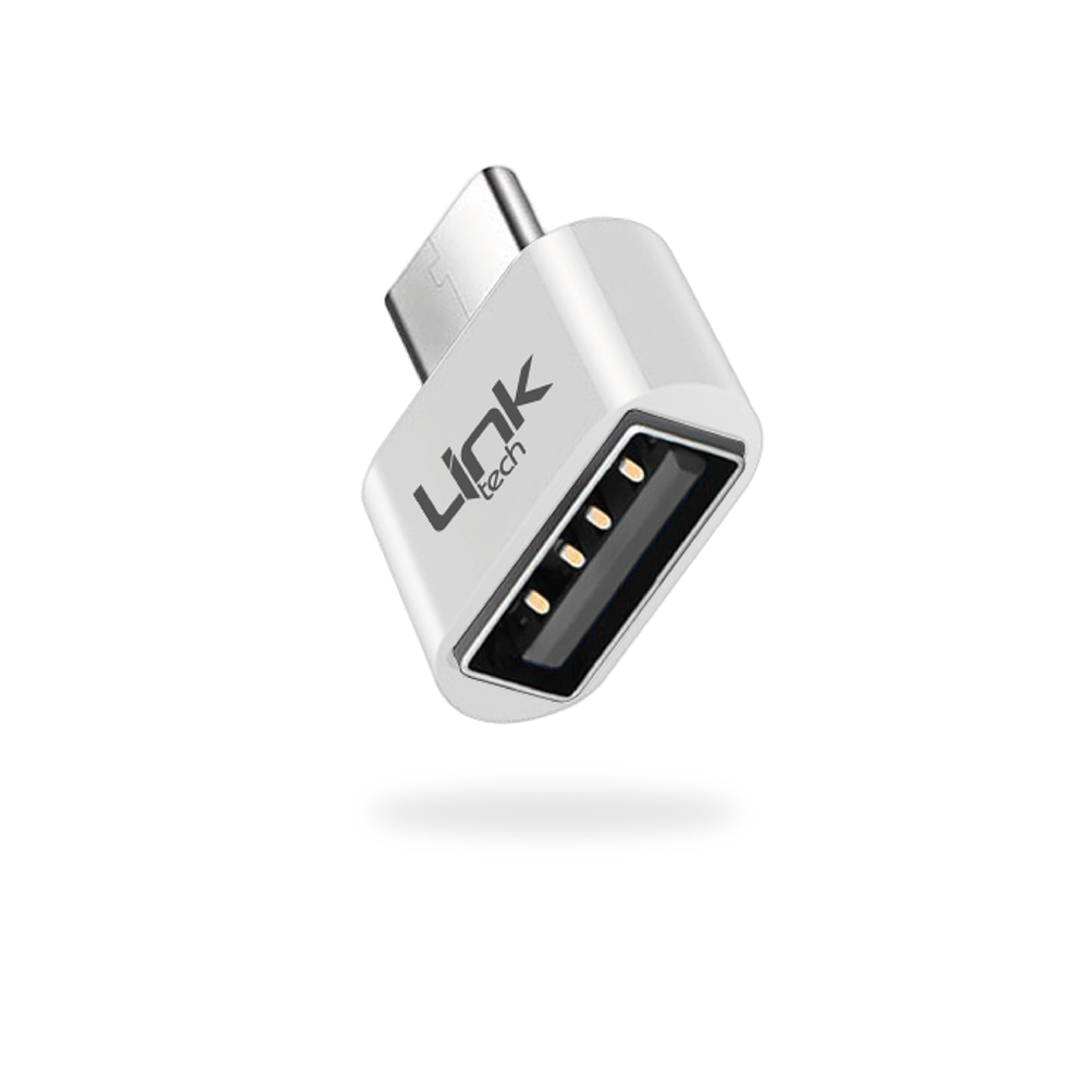 LİNKTECH O192 SİLVER TYPE-C TO USB OTG