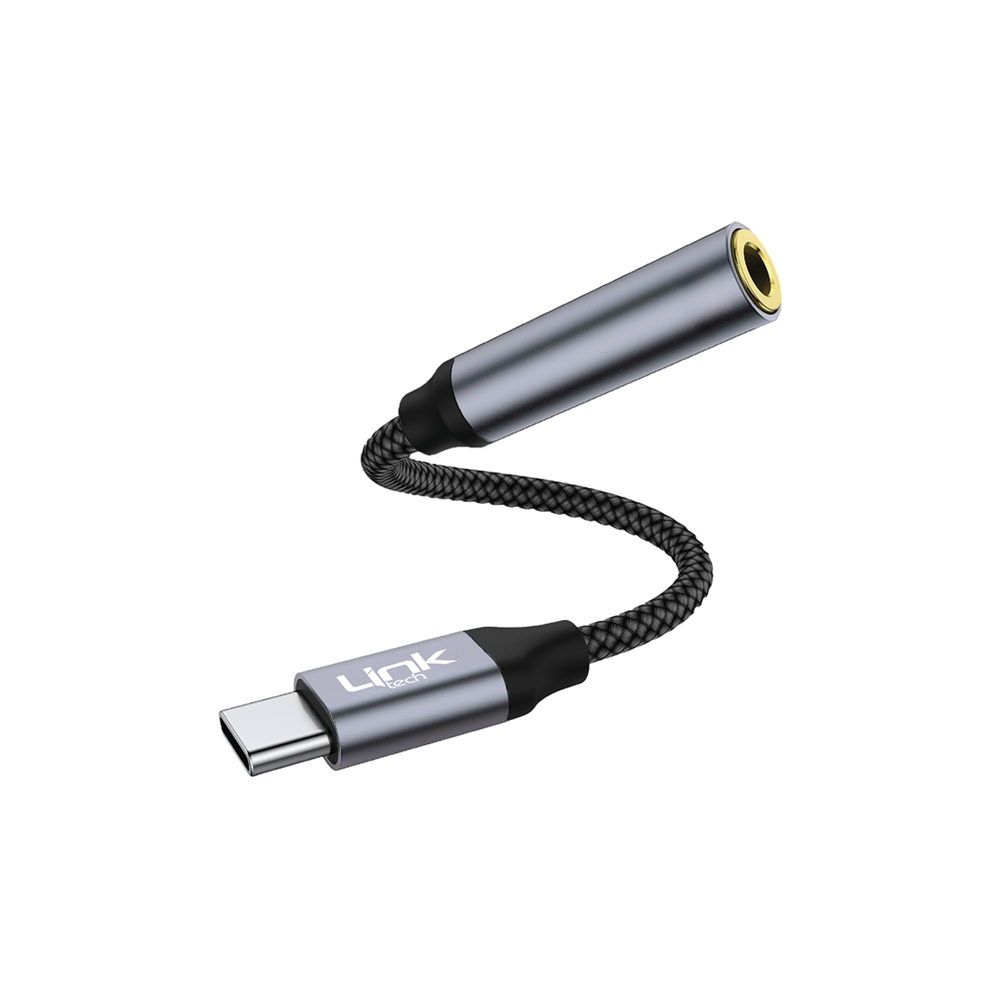 LİNKTECH A195 GRİ TYPE-C TO AUX ÇEVİRİCİ
