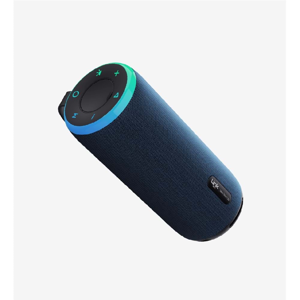 LİNKTECH R124 MAVİ BLUETOOTH SPEAKER