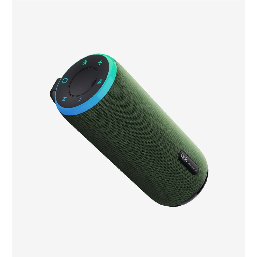LİNKTECH R124 YEŞİL BLUETOOTH SPEAKER