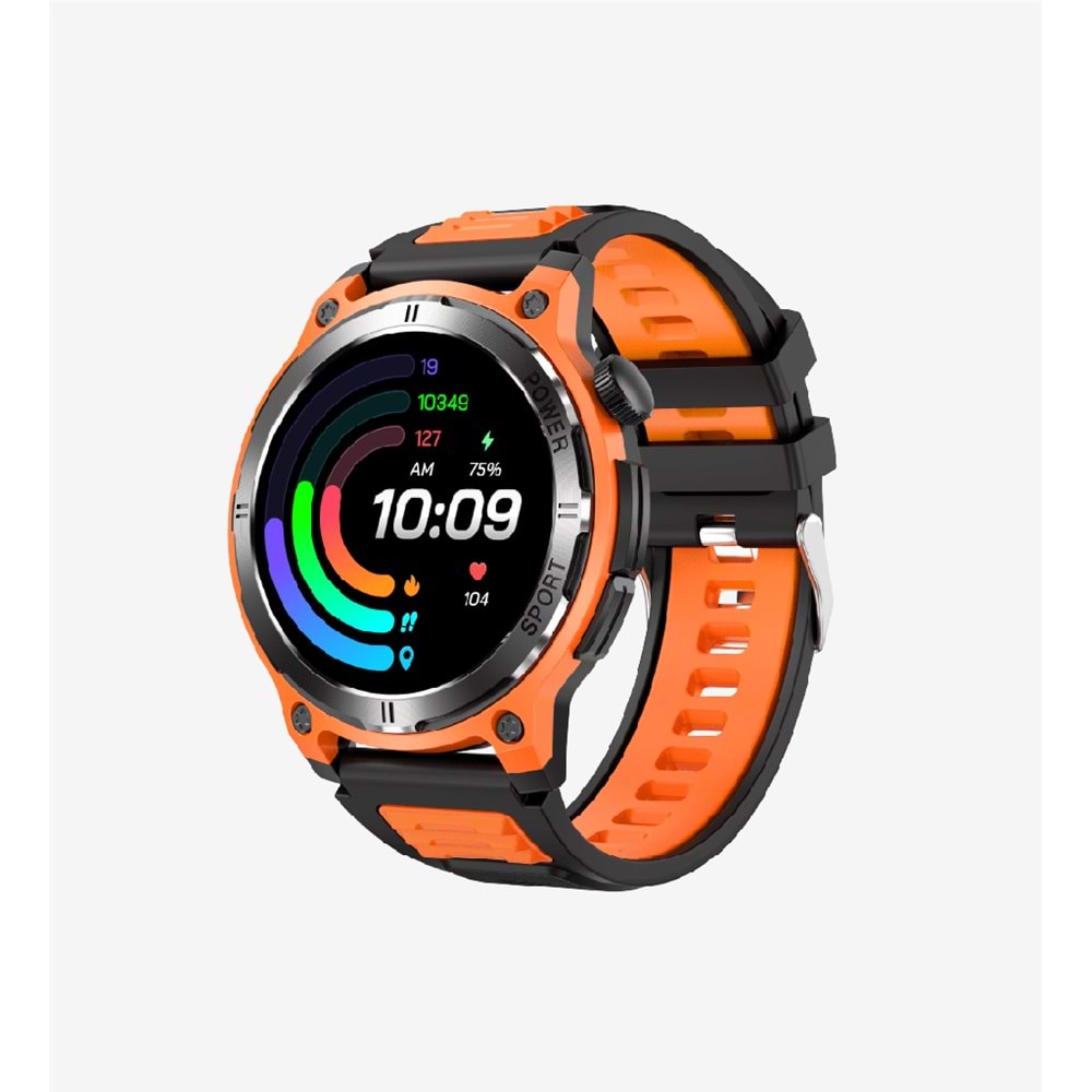 LİNKTECH S93 TURUNCU PREMİUM AKILLI SAAT