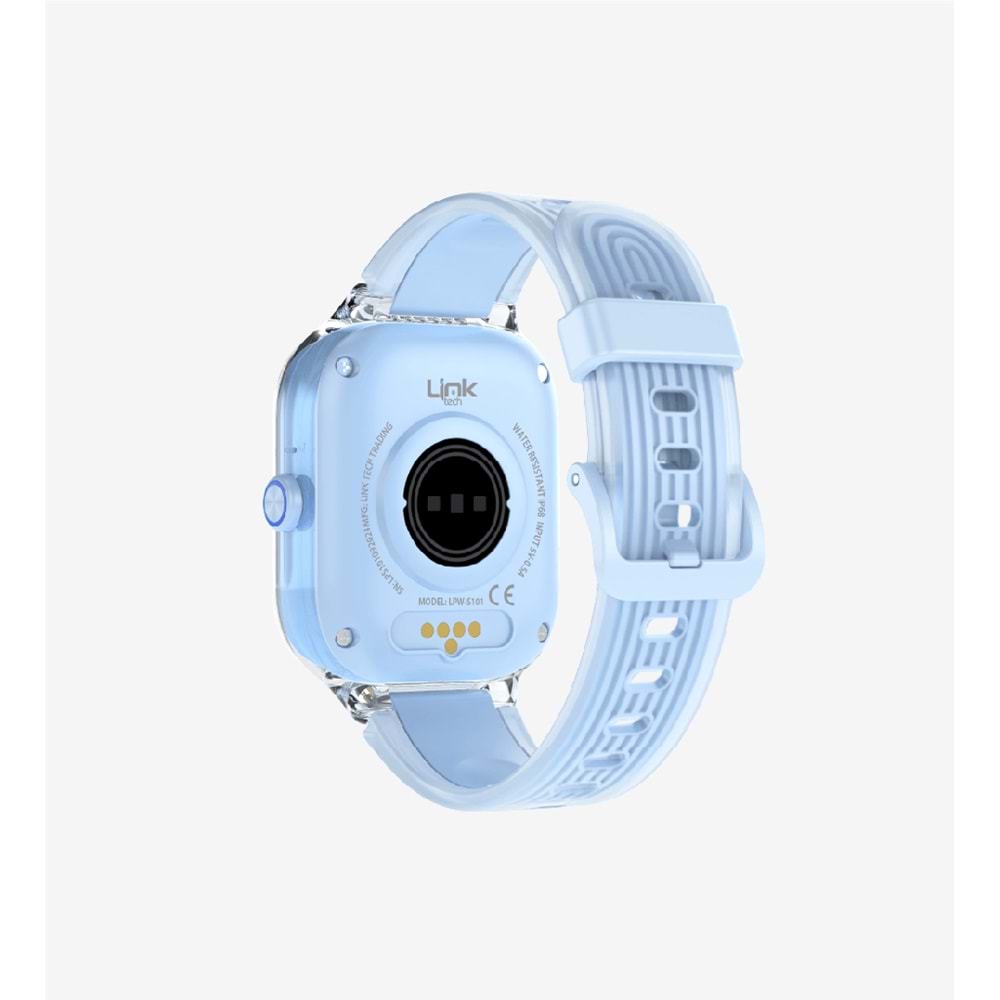 LİNKTECH S101 MAVİ ÇOÇUK AKILLI SAAT