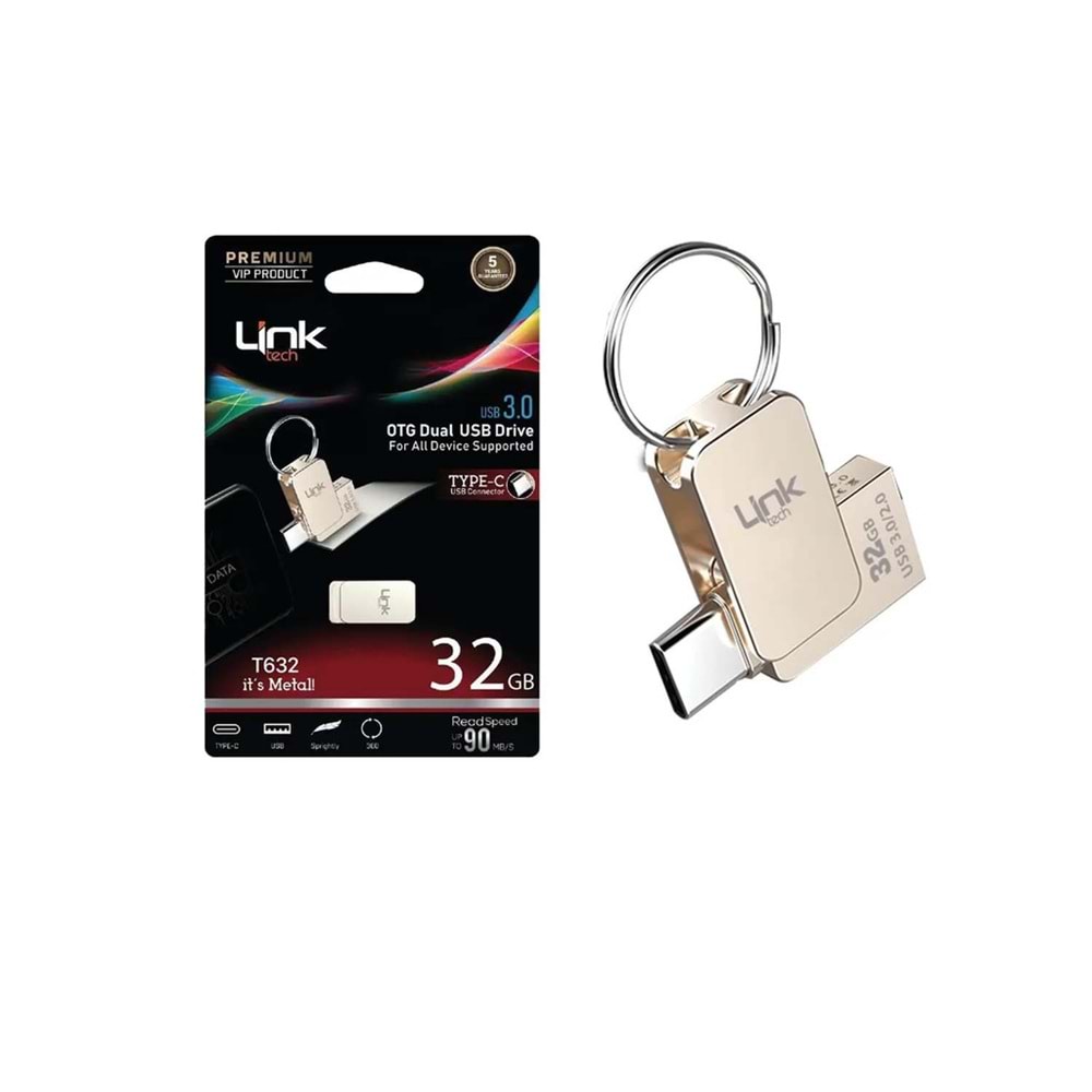 LİNKTECH T632 32 GB TYPE-C OTG FLASH BELLEK