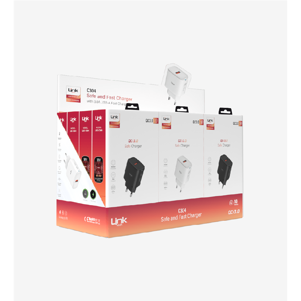 LİNKTECH C304 18W BAŞLIK 12Lİ PAKET