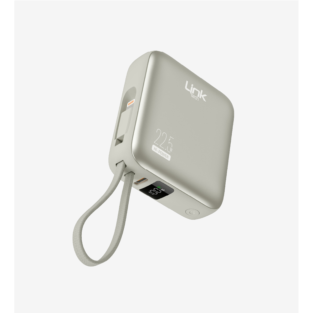LİNKTECH PD22 BEYAZ 22.5W 10.000 MAH POWERBANK