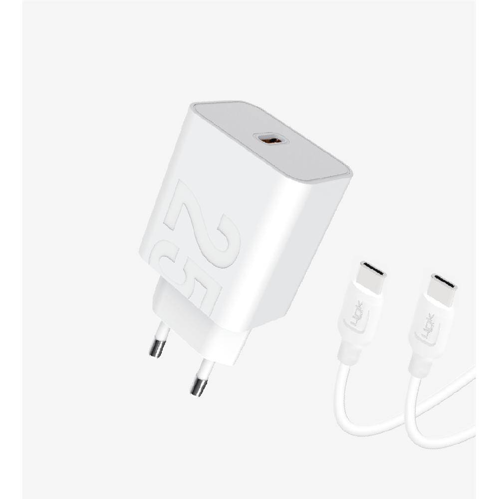LİNKTECH ECO T459E BEYAZ 25W TYPE-C TO TYPE-C SET