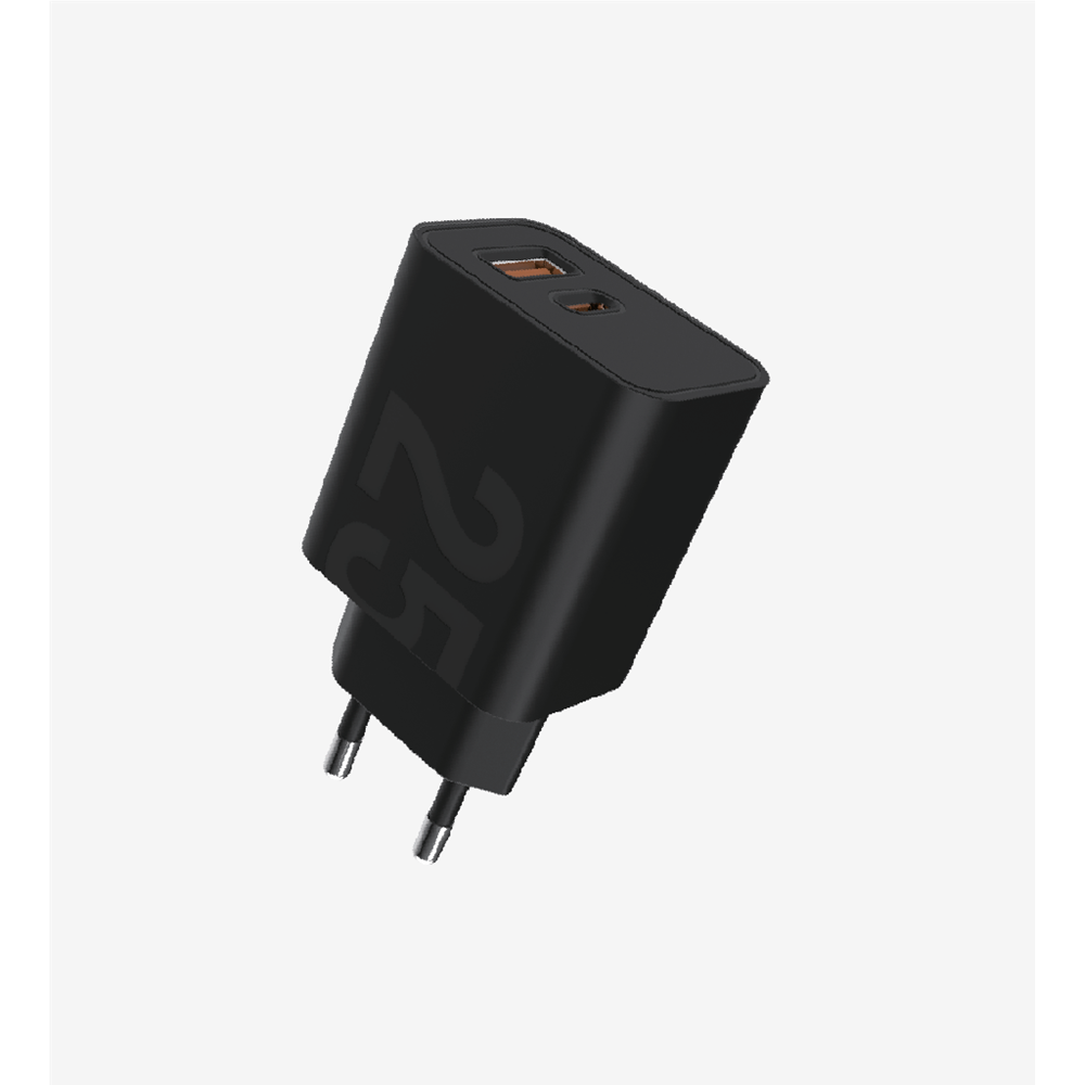 LİNKTECH ECO T460E SİYAH 25W PD+USB BAŞLIK