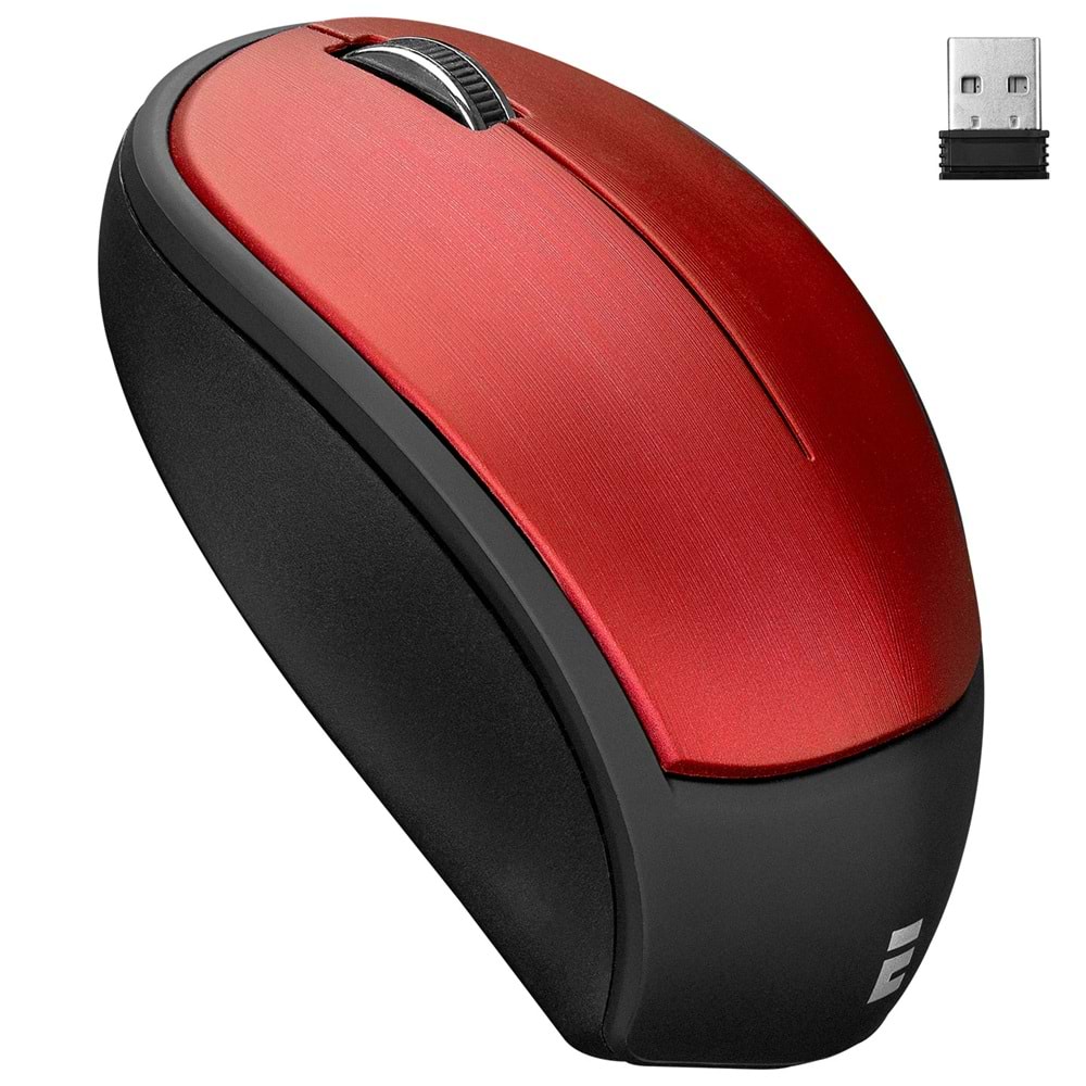 EVEREST SM-340 KIRMIZI KABLOSUZ MOUSE