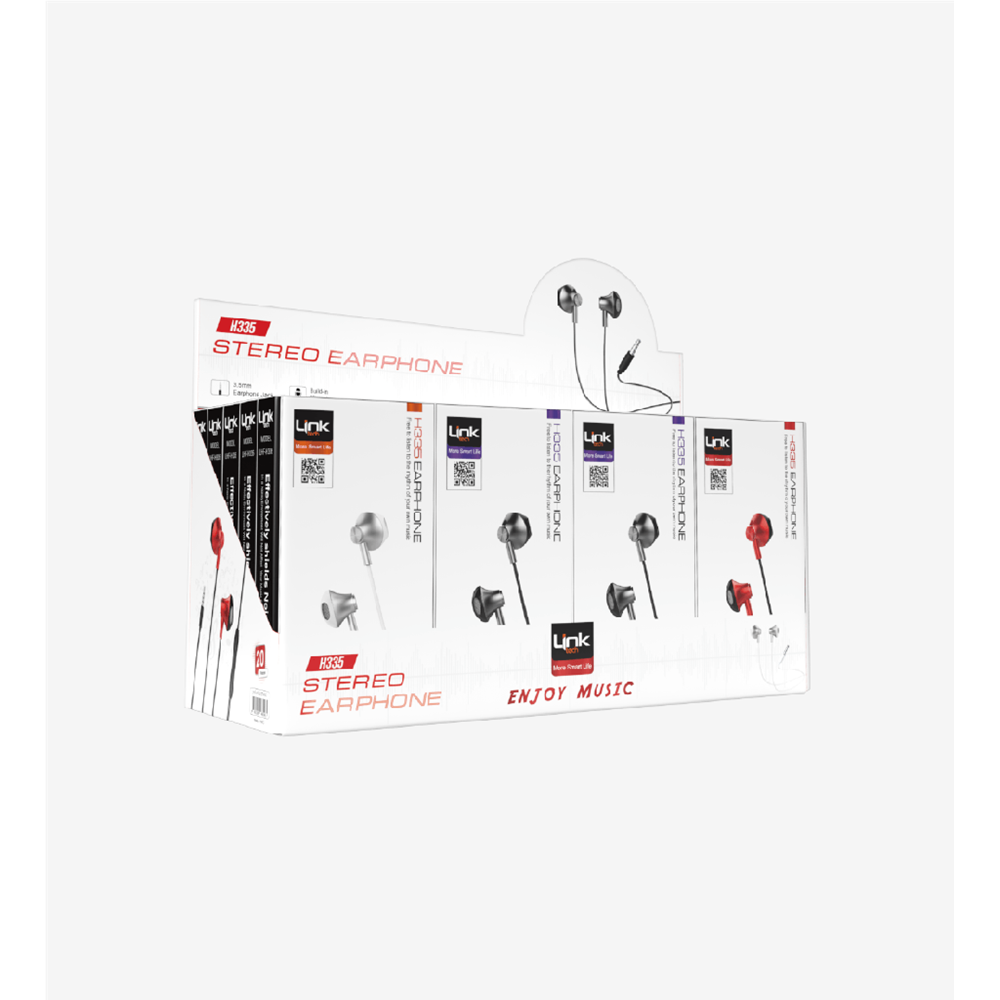LİNKTECH H335 KULAKLIK (20Lİ PAKET)