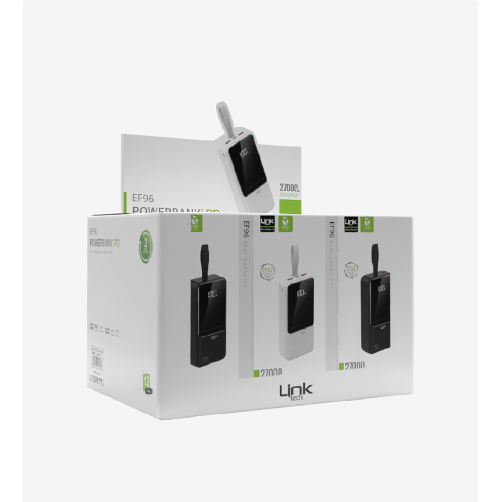 LİNKTECH EF96 27.000 MAH POWERBANK (12Lİ PAKET)