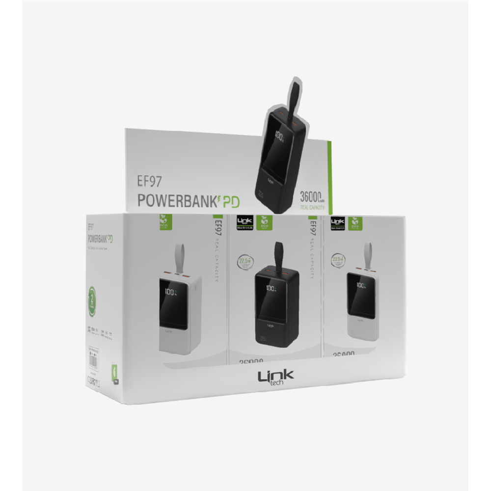 LİNKTECH EF97 36.000 MAH POWERBANK (6LI PAKET)