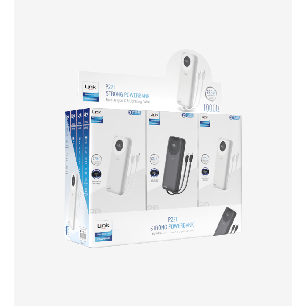 LİNKTECH P221 10.000 MAH POWERBANK (12Lİ PAKET)