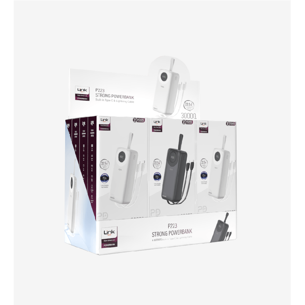 LİNKTECH P223 30.000 MAH POWERBANK (12Lİ PAKET)