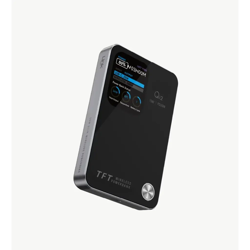 LİNKTECH WP19 SİYAH 5.000 MAH MAGSAFE POWERBANK
