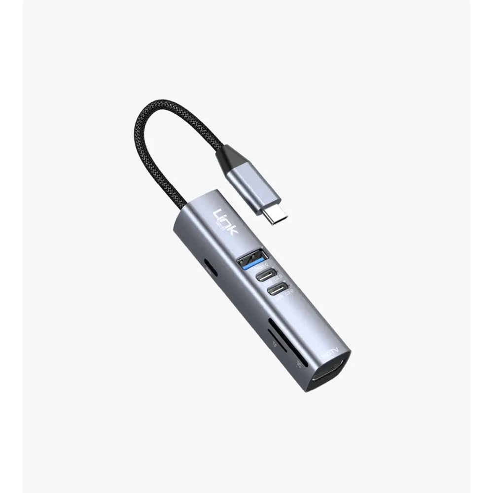 LİNKTECH A209 7İN1 TYPE-C DÖNÜŞTÜRÜCÜ