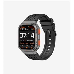 LİNKTECH SV96 SİYAH PREMİUM AKILLI SAAT