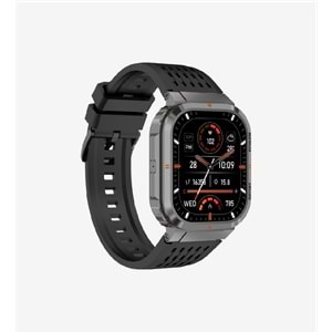 LİNKTECH SV96 SİYAH PREMİUM AKILLI SAAT