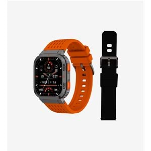 LİNKTECH SV96 SİYAH PREMİUM AKILLI SAAT