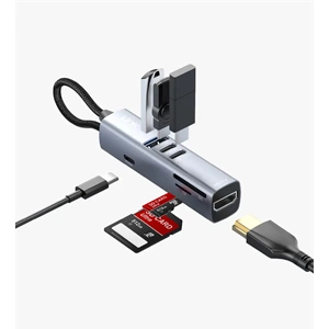 LİNKTECH A209 7İN1 TYPE-C DÖNÜŞTÜRÜCÜ