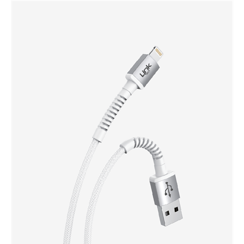 LİNKTECH K550 3A BEYAZ IPHONE KABLO