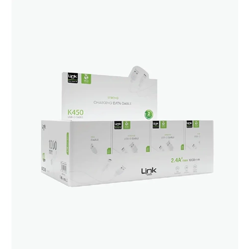 LİNKTECH K450E 2.4A TYPE-C KABLO 40'LI PAKET