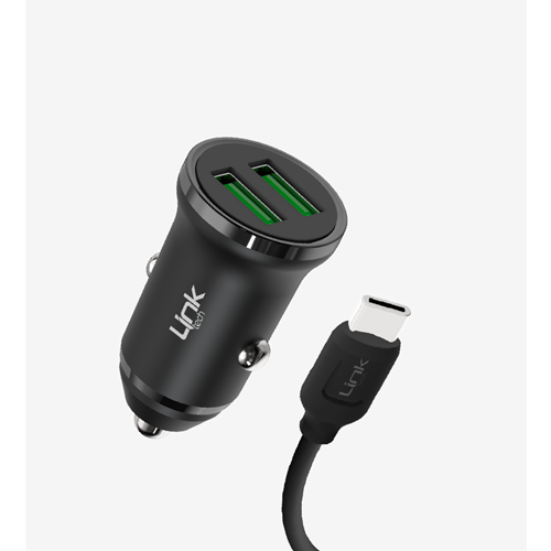 LİNKTECH ECO C483E 12W TYPE-C ARAÇ SET