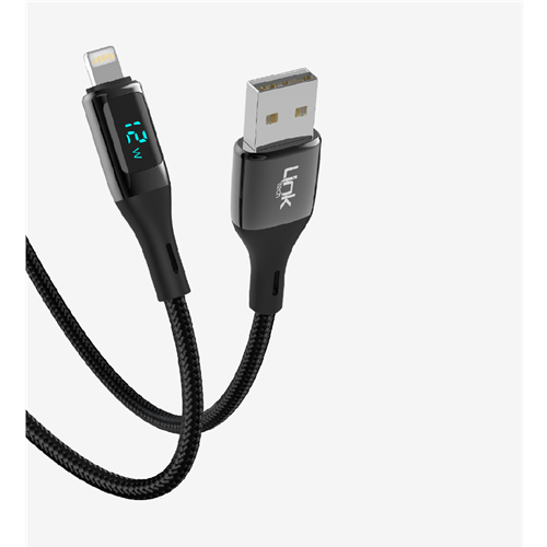 LİNKTECH K682 12W 2.4A GÖSTERGELİ IPHONE KABLO