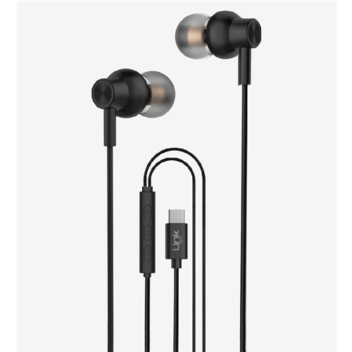 LİNKTECH H72 SİYAH TYPE-C KULAKLIK