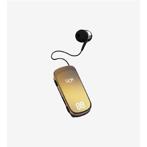 LİNKTECH V81 SARI MAKARALI BLUETOOTH KULAKLIK