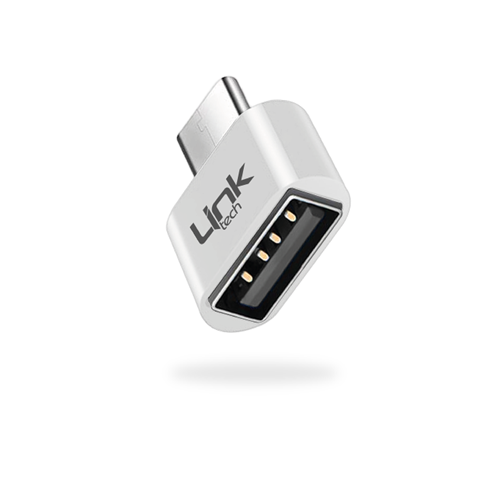 LİNKTECH O192 SİLVER TYPE-C TO USB OTG