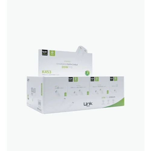 LİNKTECH K453E 20W PD KABLO 40'LI PAKET