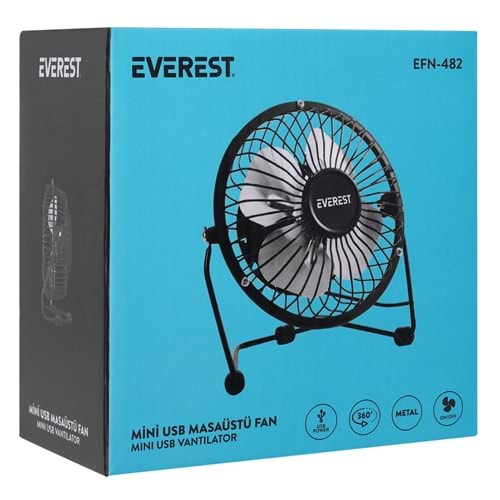 EVEREST EFN-482 USB FAN