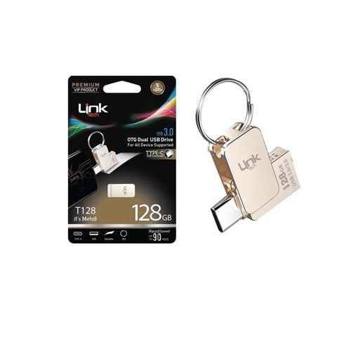 LİNKTECH T128 128 GB TYPE-C OTG FLASH BELLEK