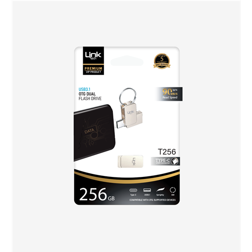 LİNKTECH T256 256 GB TYPE-C OTG FLASH BELLEK