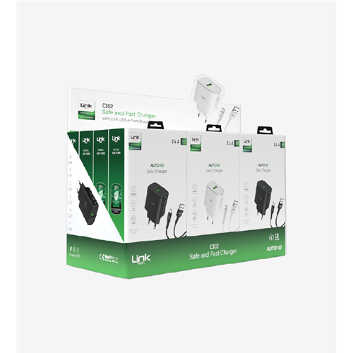 LİNKTECH C302 12W IPHONE SET 12Lİ PAKET
