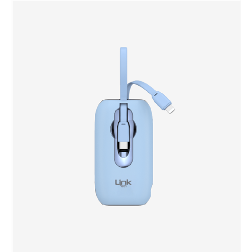 LİNKTECH MP09 MAVİ 9600 MAH POWERBANK