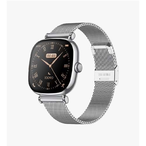 LİNKTECH S108 SİLVER PREMİUM AKILLI SAAT