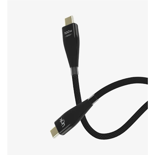 LİNKTECH K690 SİYAH 100W TYPE-C TO TYPE-C KABLO